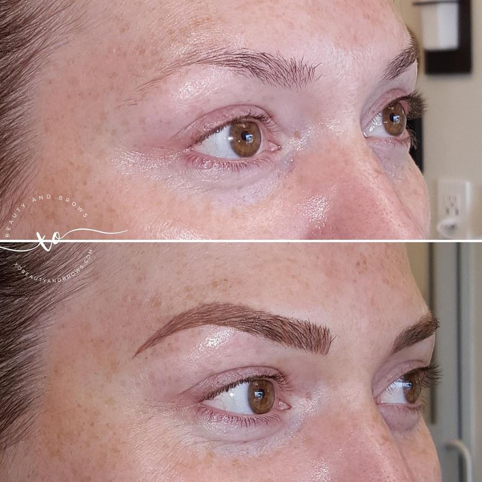 Xo Beauty And Brows Best Atlanta Microblading Microshading Brow Lamination Eyebrow Tattoo Combo 7566